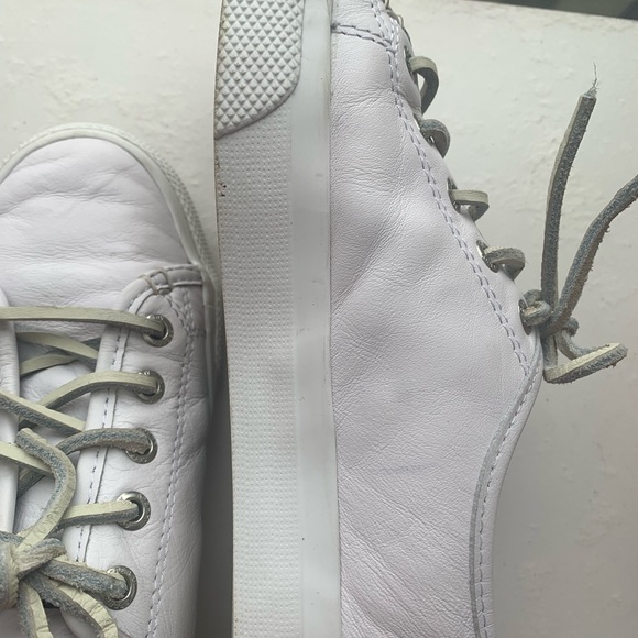 Sperry Crest Vibe White Leather Sneakers - Picture 5 of 6